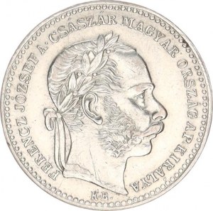 František Josef I.(1848-1918), 20 kr. 1868 KB - MAGYAR KIRÁLYI 
