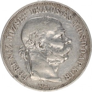 František Josef I.(1848-1918), 5 Koruna 1900 KB