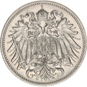 František Josef I.(1848-1918), 20 hal. 1911 b.zn.