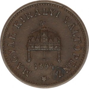 František Josef I.(1848-1918), 1 Fillér 1894 KB