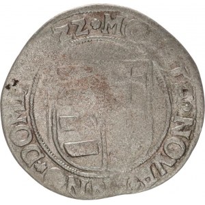 Ludvig II. (1516-1526), Groschen 1522 L B Husz. 840; Rethy 299 RR 2,44 g