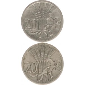 Period 1918-1938, 20 hal. 1925, 1927 R 2 pcs, subject.