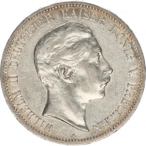 Prusko, Wilhelm II. (1888-1918), 5 Mark 1893 A KM 523