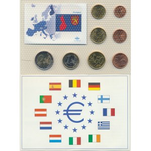 Finsko, Sběratelská sada EURO mincí 1999-2002 (1, 2, 5, 10, 20, 50 Cents,