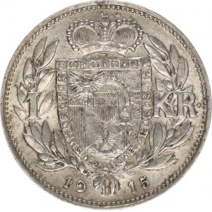 Liechtenstein, Johann (1858-1929), 1 Krone 1915 Y. 2
