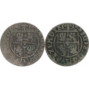 Polsko, Zikmund III. (1587-1632), 1/24 tol. 1621, 1623 oba Bydgošč-Danilowicz 2 ks