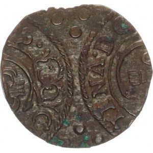 Polsko pod Švédskem, Kristina (1632-1654), Solidus 1653 pro Rigu - zajímavý dvojráz - 2x ražená 1/2