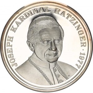 Religious medals, Germany - Joseph Cardinal Ratzinger 1977, bust slightly right, op