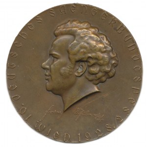 Rakousko, 10. Deutsches Sängerbundesfest in Wien 1928, Franz Schubert hla