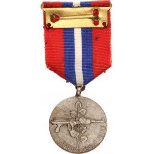 Československo, Medaile Za zásluhy o lidové milice II. třída bronz