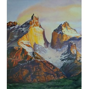 Marcus Von May (b. 1970), Mountains, 2024