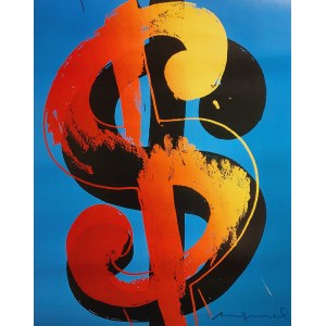 Andy Warhol (1928 - 1987), Dollar Sign (4), plagát, 2000