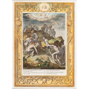 Bernard PICART (1673-1733), Giants Trying to Climb to Heaven, Mythological Scene, 1731