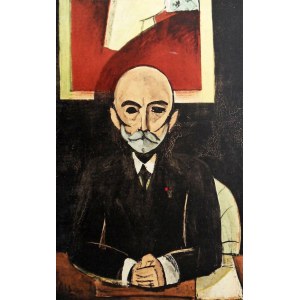 Henri MATISSE (1869-1954), Portrait of art patron Auguste Pellerin,1954