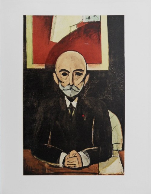 Henri MATISSE (1869-1954), Portret mecenasa sztuki Auguste Pellerin,1954