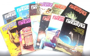 FANTASTICS. Monthly magazine of SF literature. R.6 no.1-12/1987