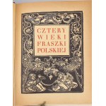 TUWIM- CZTERY WIEKI FRASZKA POLSKIEJ wyd. 1937