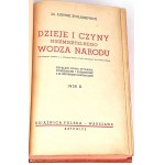 DZIEJE I CZYNY NIEŚMIERTELNEGO WODZA NARODU wyd. 1936
