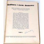 KULTURA A DOMÁCÍ ŽIVOT 1-2 ilustrovaná příručka 1938