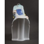 Figura Narciarz, proj. J. Szewczyk, Ćmielów, lata 30/40-te.