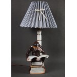 Lampa Małpa na książkach, Pacyków, lata 30-te.
