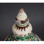 Wiszące cache pot w stylu huculskim, Pokucie, poł. XX w.