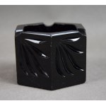 Popielniczka gabinetowa Art Deco, Huta Ząbkowice, lata 20-te.