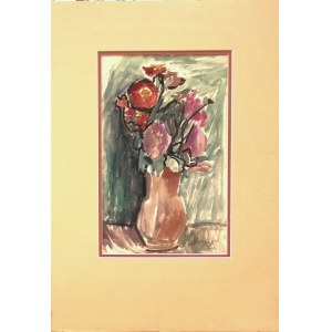 Barbara Steyer (1925-1988)Blumen in einer Vase,1956