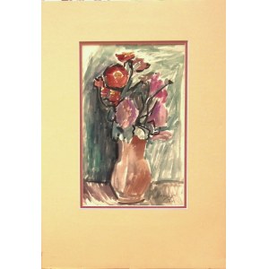 Barbara Steyer (1925-1988)Kwiaty w wazonie,1956