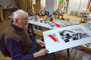 Wojciech FANGOR (1922-2015), Projekt Plakatu na 100-lecie odzyskania przez Polskę niepodległości