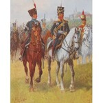 Jan CHEŁMIŃSKI (1851-1925), Alphonse-Marie MALIBRAN, Armia Księstwa Warszawskiego [L’Armee du Duche de Varsovie], Paryż 1913.