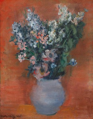 Joachim WEINGART (1895-1942), Martwa natura z kwiatami