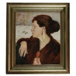 Wlastimil HOFMAN (1881-1970), Portret kobiety - Ada Hammerova, 1918