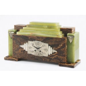 Zegar gabinetowy art deco