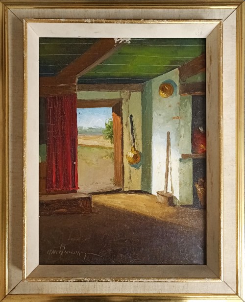 Osvald Rasmussen (1885-1972), Bez tytułu (Wnętrze)
