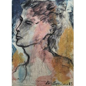 Laurent Betremieux (1959-), Bez tytułu (Portret podwójny), 1989