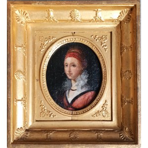 Artysta nieznany, Portret kobiety (miniatura)