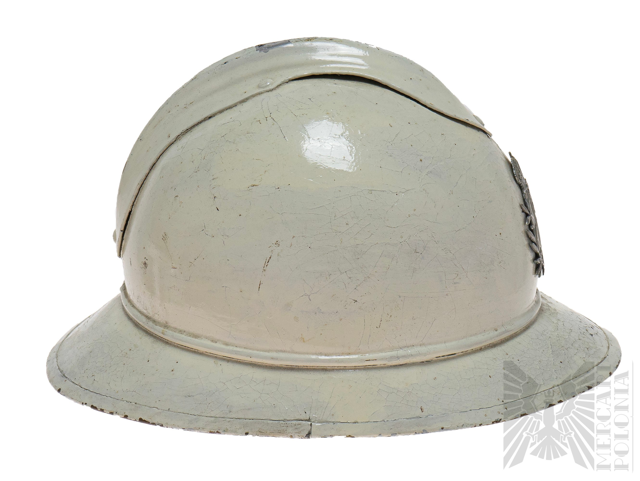 1920-1939, Belgian Police Cork Helmet. - Online auction / Online