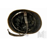 19TH - 20TH C. Czech Fire Brigade Leather Helmet.