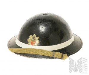 2 WW2 British Police Helmet.