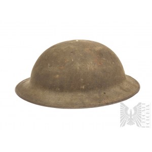 Casque américain Brodie de la Première Guerre mondiale M1917