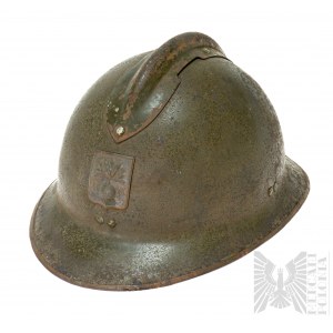 2 WWII Französisch Helm M26 Civil Defence