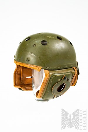 2 WW2 Clarck M 38 Tank Helmet Manufacturing Rawlings USA.