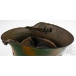 1 Stahlhelm M16 WW1 en peinture camouflage.