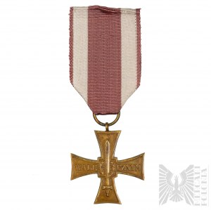 PRL-Kreuz der Tapferkeit 1944 Nationale Münze