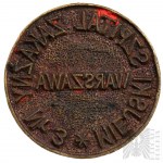 Stamp Piston - Municipal Infectious Diseases Hospital - Warsaw (Wola?) no. 3.