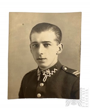 II RP Foto eines Unteroffizierskadetten des Podhale-Regiments