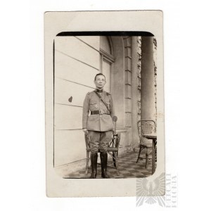 II RP Fotografie japonského zpravodajského důstojníka ve Varšavě 1920 K. Murakami