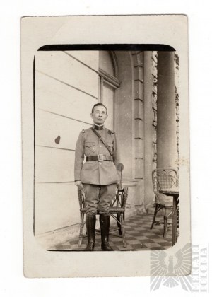 II RP Foto eines japanischen Geheimdienstoffiziers in Warschau 1920 K. Murakami