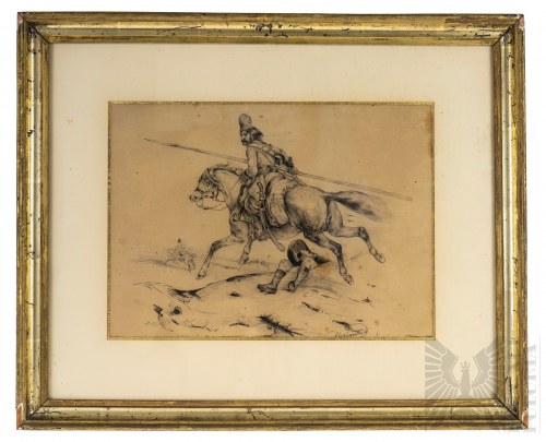 Victor Adam (1801-1866), Kozak na Koniu